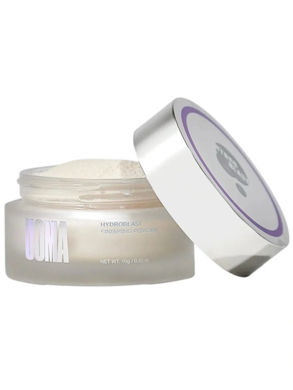 UOMA Beauty White Pearl Hydroblast Finishing Powder .35oz